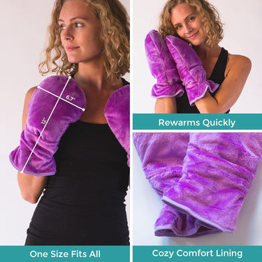 Microwavable Mittens and Heated Gloves for Arthritis Hands